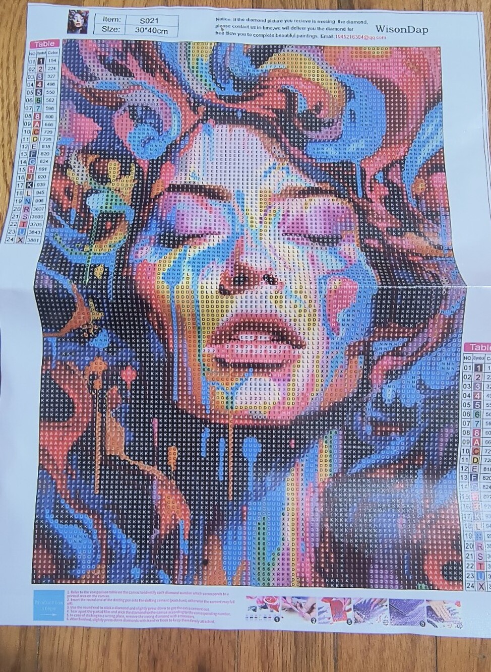 New Diamond art kit S021